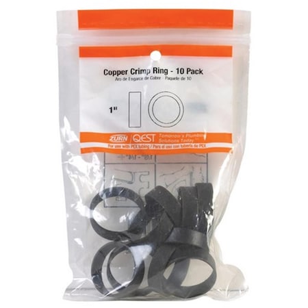 Nibco PX80935R10 Qest 1 in. Pex Crimp Ring 4262705